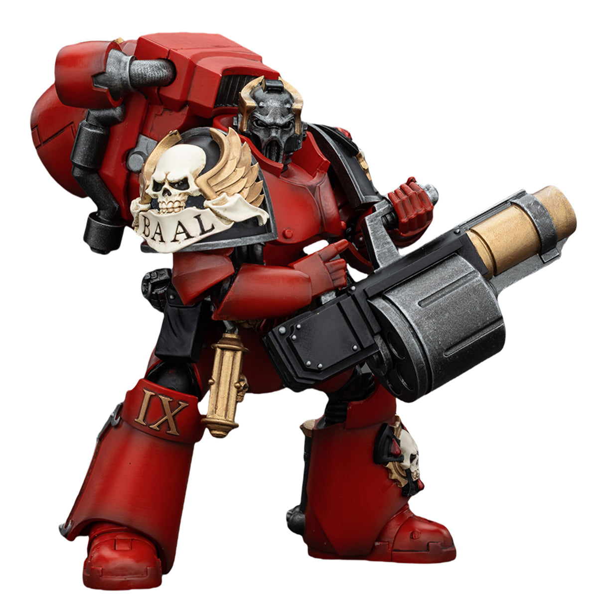 JOYTOY 1/18 Blood Angels Angel's Tears Squad Arch-Erelim with Angel's Tears Grenade Launcher JT00379 Action Figure
