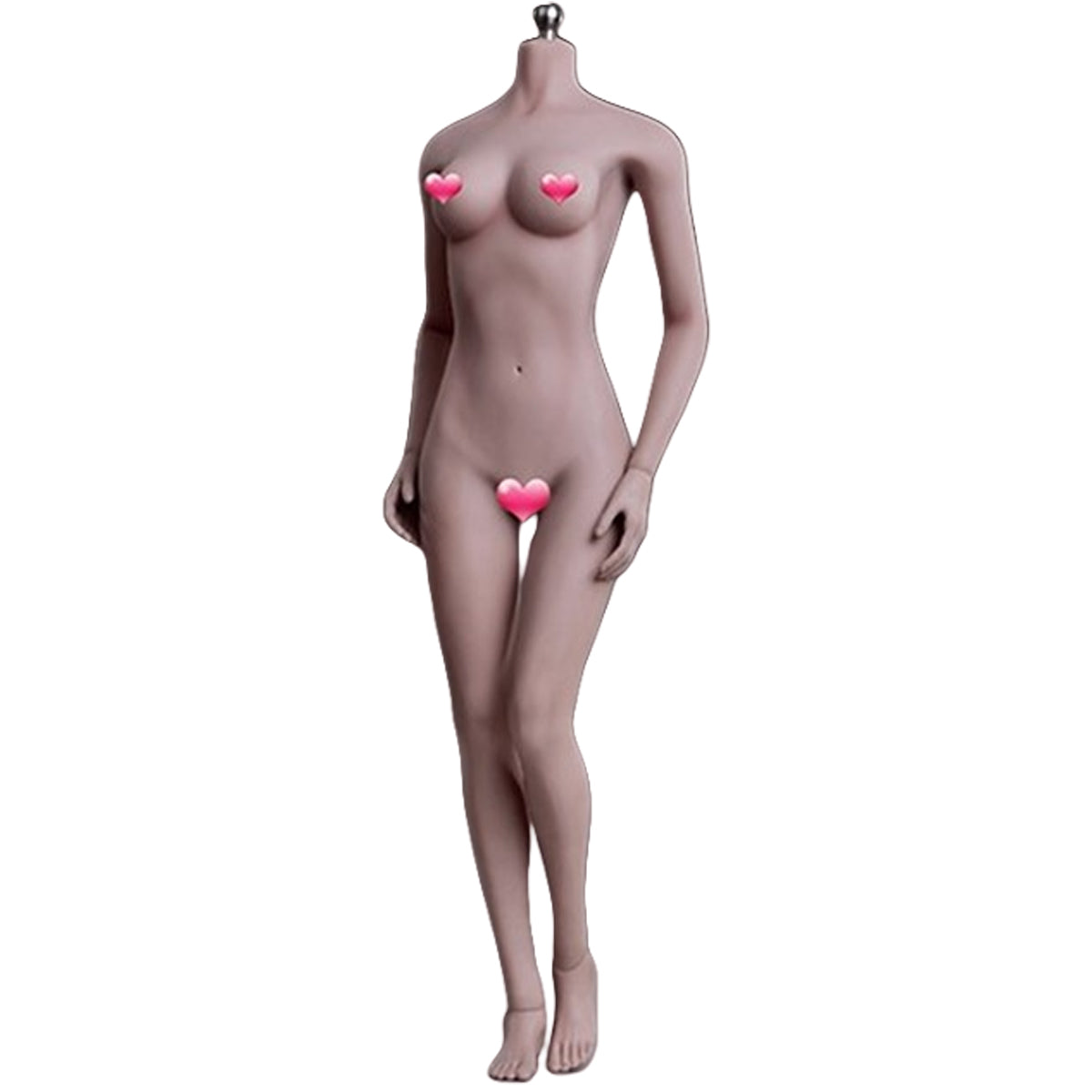 TBLeague Female Seamless Less Muscular Type Medium Bust Headless Detachable Feet 1/6 Scale Action Figure Body