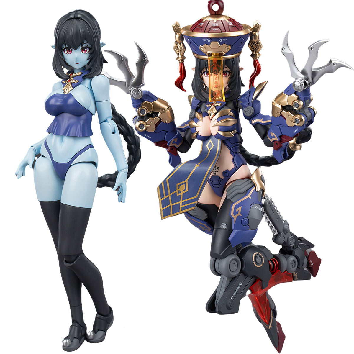 HEMOXIAN Reverberation of Medta Zombie Girl JIULIAN Model Kits