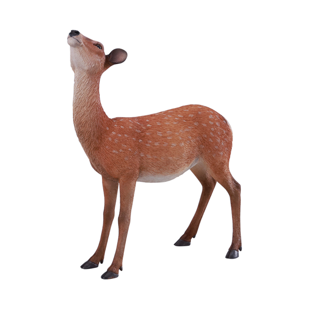 JXK Nara Deer Static Expertly Hand-Painted Lifelike Animal Figurine