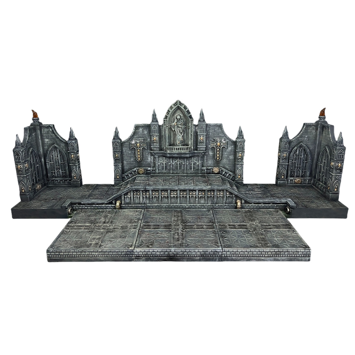 Xinglan Workshop Steel Casting Warhammer Infinite Combo Diorama Scene Base Fit 1/12 Scale Action Figure