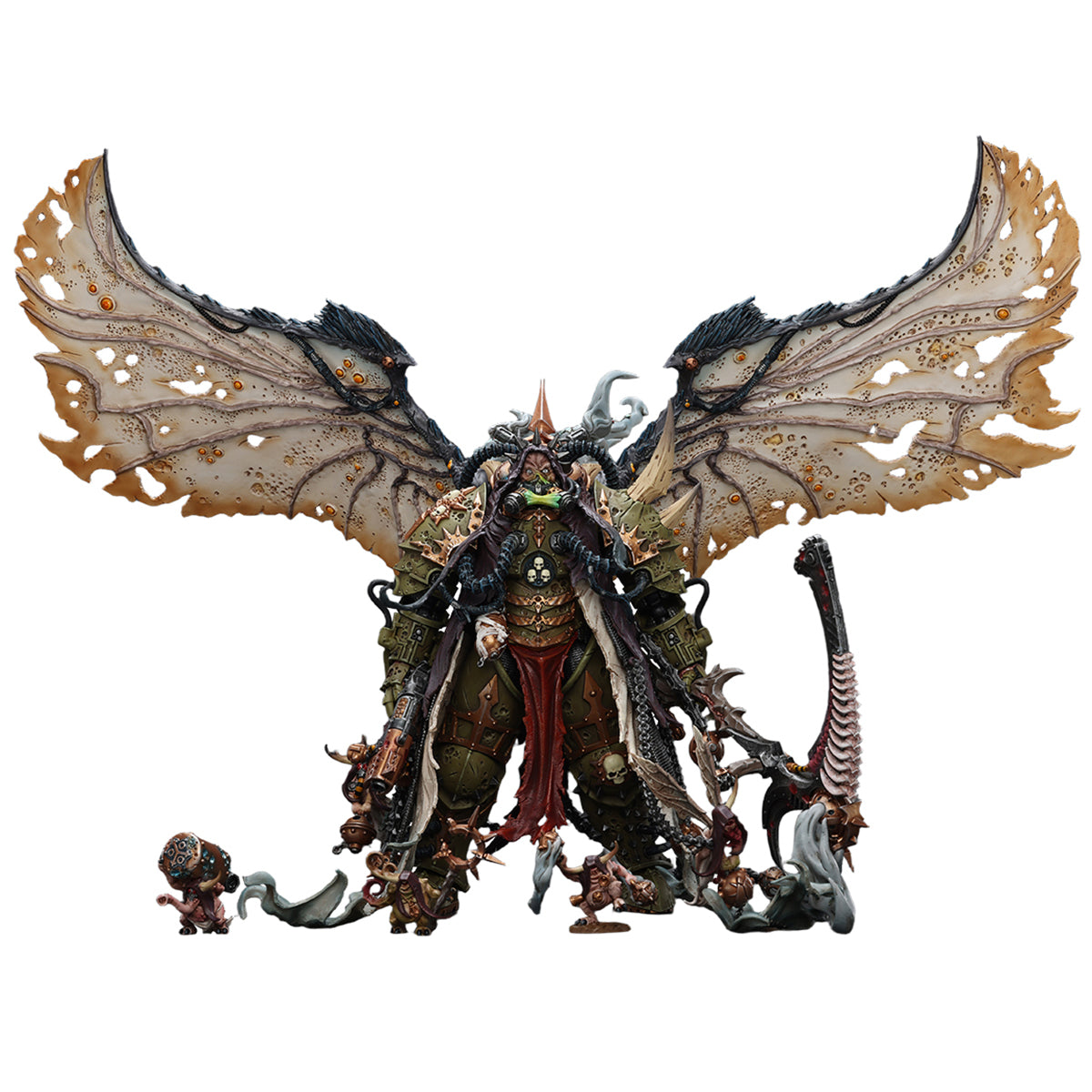 JOYTOY JT02564 Mortarion Daemon Primarch of Nurgle with Ancient weapon