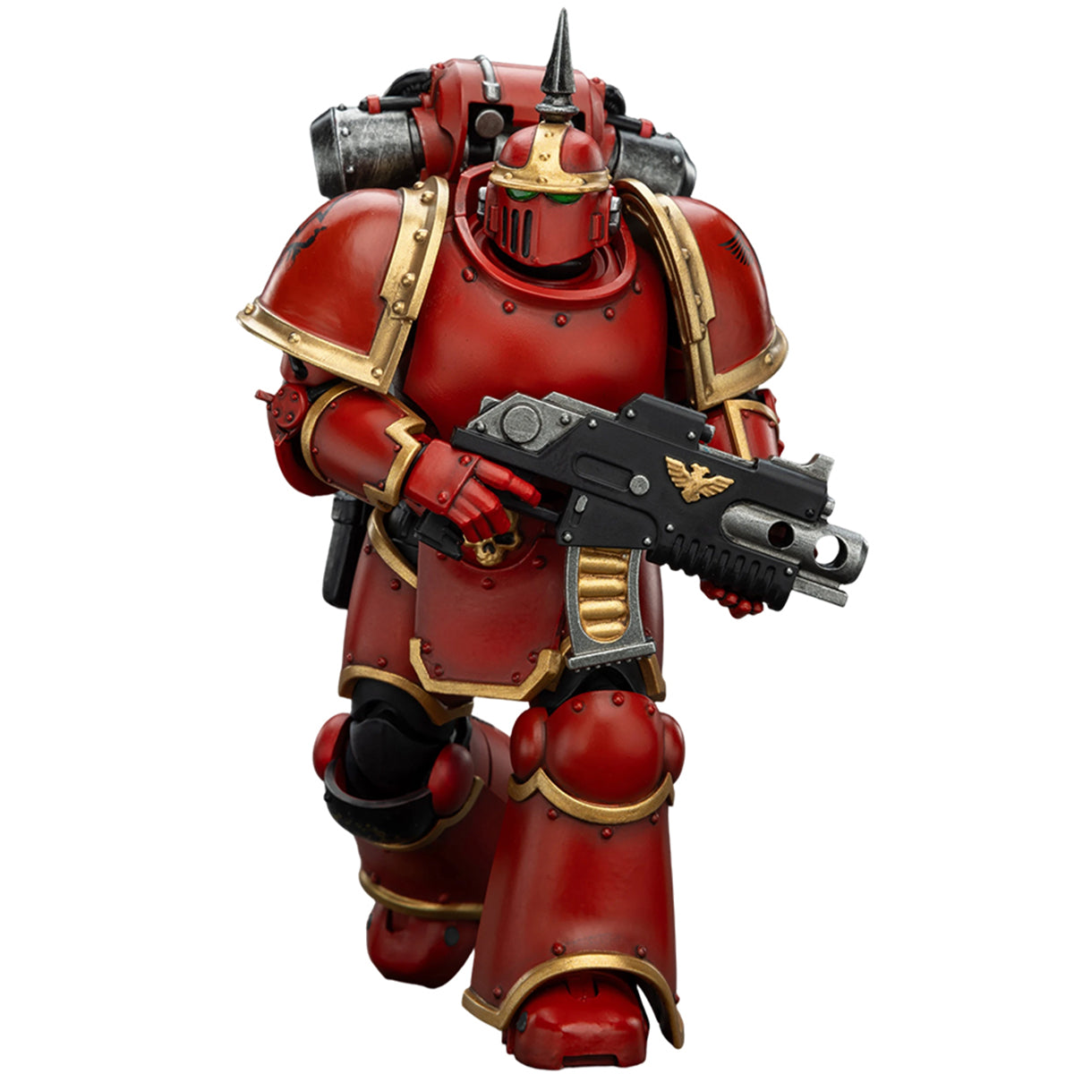 JOYTOY Warhammer Thousand Sons Sons of Horus Alpha Legion Ultramarines Space Wolves Imperial Fists Blood Angels MK lll Tactical Legionary 1/18 Scale Action Figure