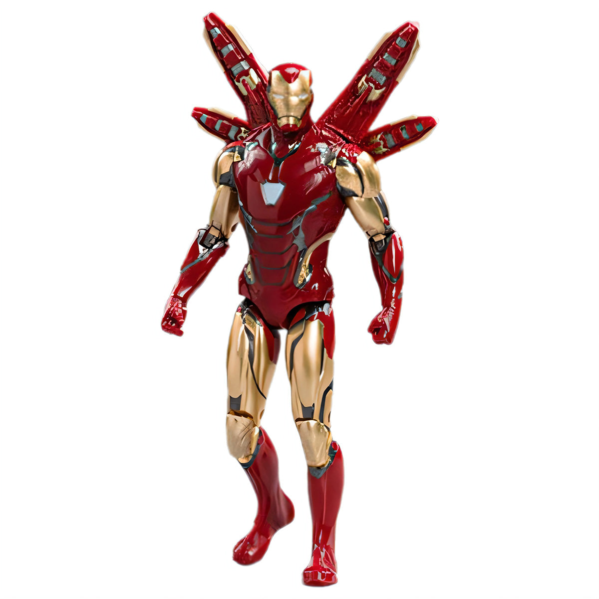 ZD Toys Collectible Figure Full Set: 7-inch Simple Articulated - Iron Man MK85, Normal Version, Miniature Action Figurine PTBGTX