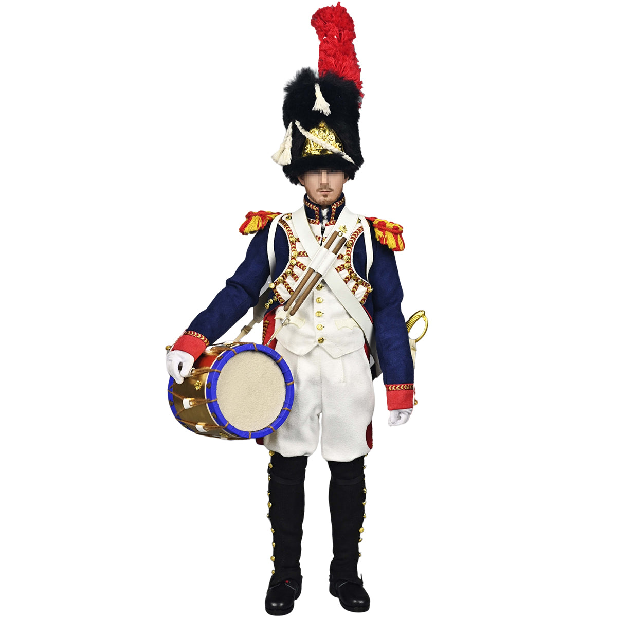 QORANGE QOTOYS Memory Series, French Napoleonic Wars 1813, Doll Clothes Accessory for 12-inches Figurine