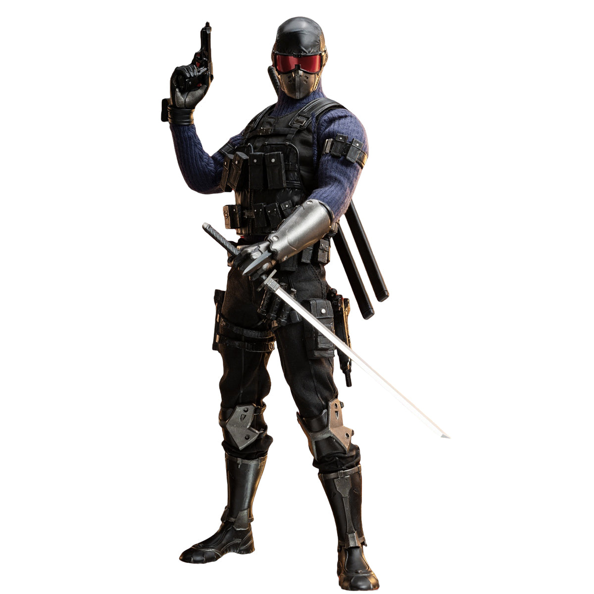 Threezero : GI Joe Figzero Commando Snake Eyes, figurine d'action
