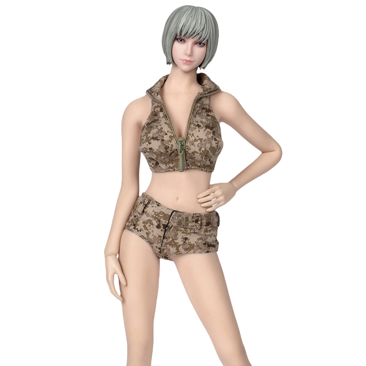 Toyscentre, Female Camo Shorts, Doll Clothes Accessory for 12-inches Action Figurine