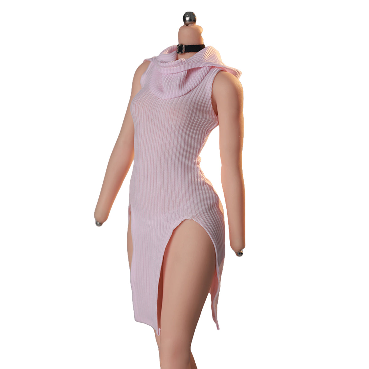 JIAOUDOLL Ruched Post-Apocalyptic Style Long Dress JO25X-04 Doll Clothes Accessory Fit 1/6 Scale 12-inches Figure