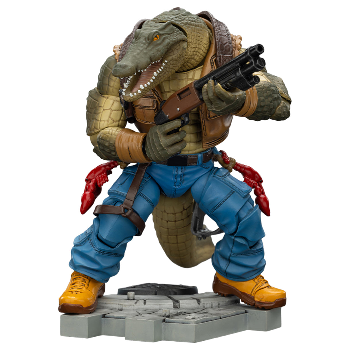 JOYTOY TMNT-Metalhead & TMNT-Leatherhead 1/18 Scale Action Figure