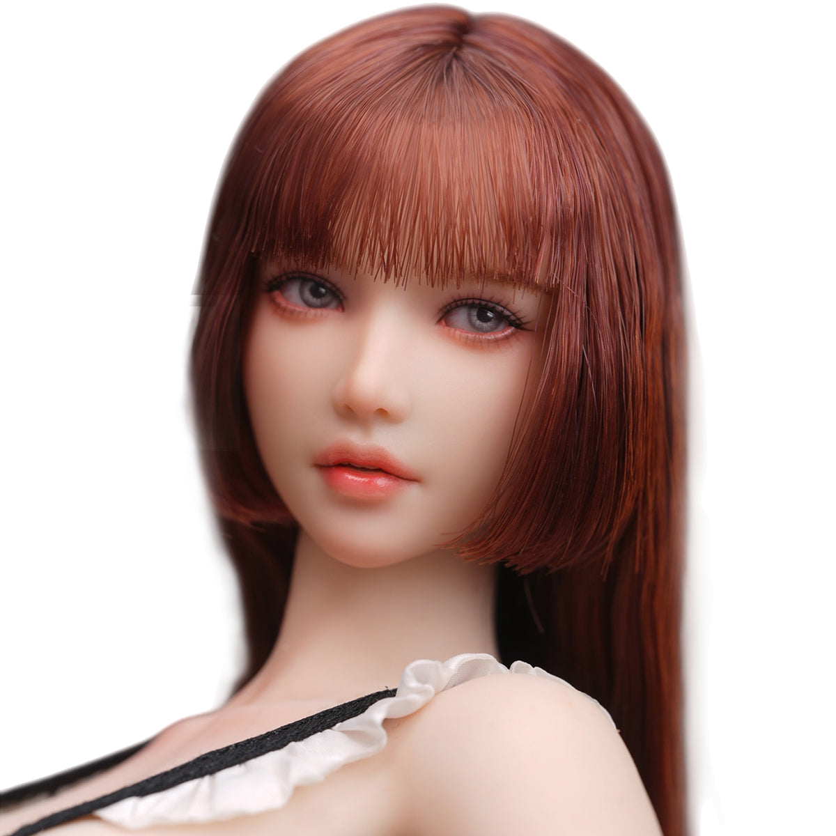 I8TOYS Seamless Steel Frame Platinum Articulated Chest Silicone Moe I8-FB-002-B & YUKI 2.0 Head Sculpt 1/6 Scale Action Figure Body