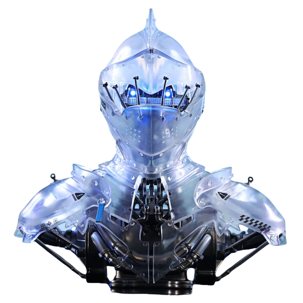 WeArtDoing, Cyber Knight Obsidian Dark/Star Silver/Gleam Void, Art Statue