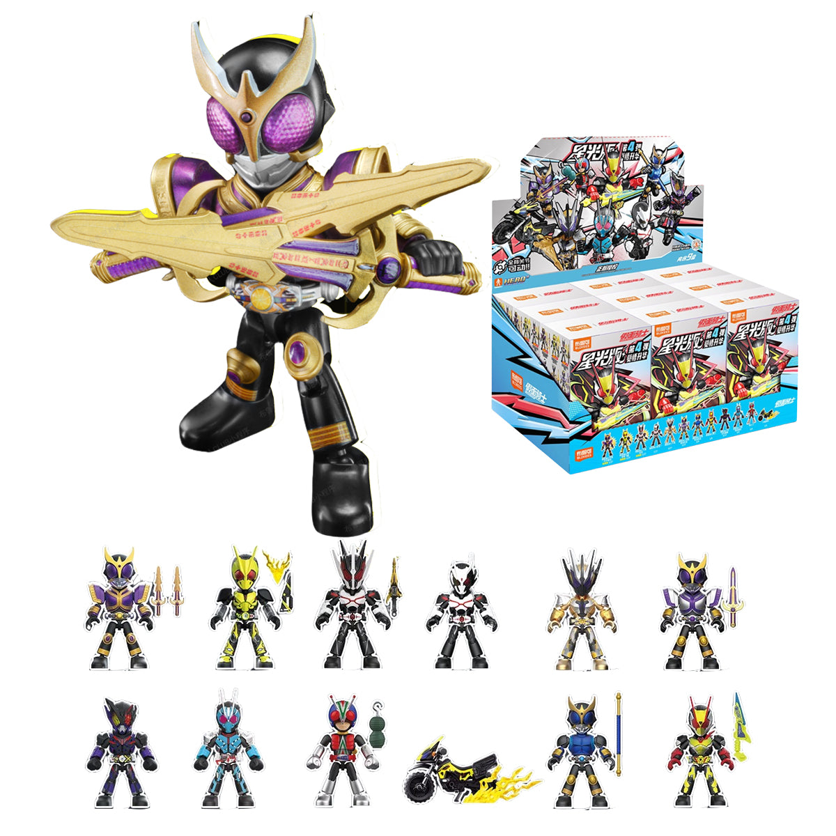 BLOKEES Kamen Rider Star Edition 4th Generation Awakening Sublimation Blind Box Figure