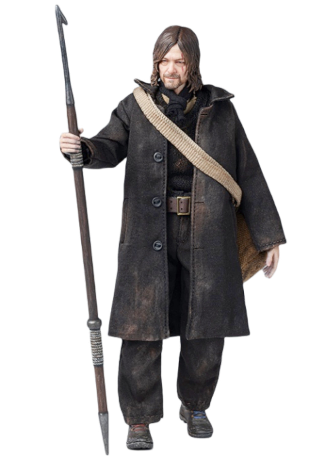 Coffret complet HIYA : Daryl Dixon, série télévisée, style horreur, figurine miniature à l'échelle 1:12