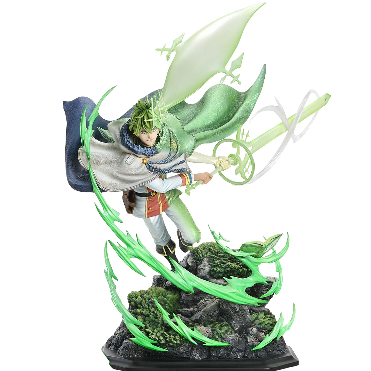 Estatua artística de la edición Yuno Bouns de Black Clover, Masterline, Prime 1 Studio Concept