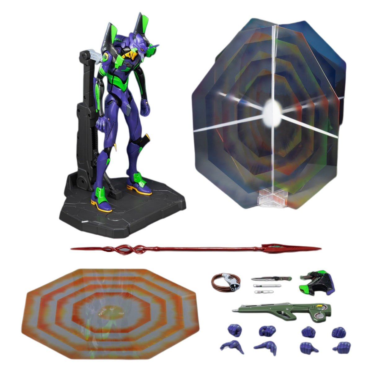 Threezero Evangelion: New Theatrical Edition Evangelion Test Type-01 Final Battle Ver. Action Figure