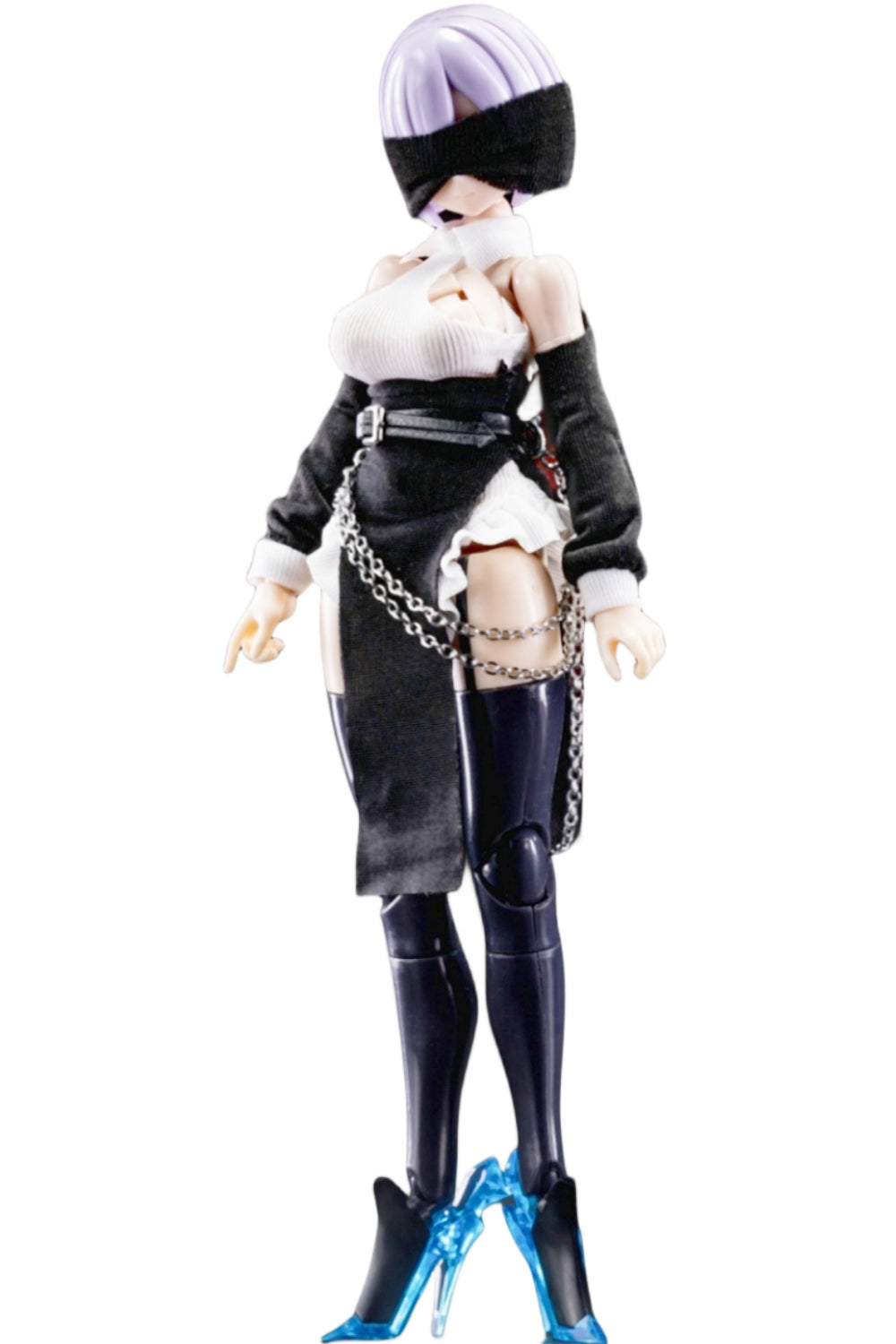 Figura de KOTOBUKIYA a escala 1/12. Ropa para muñeca: Atuendo de monja para figura de acción coleccionable de 6 pulgadas C-011.