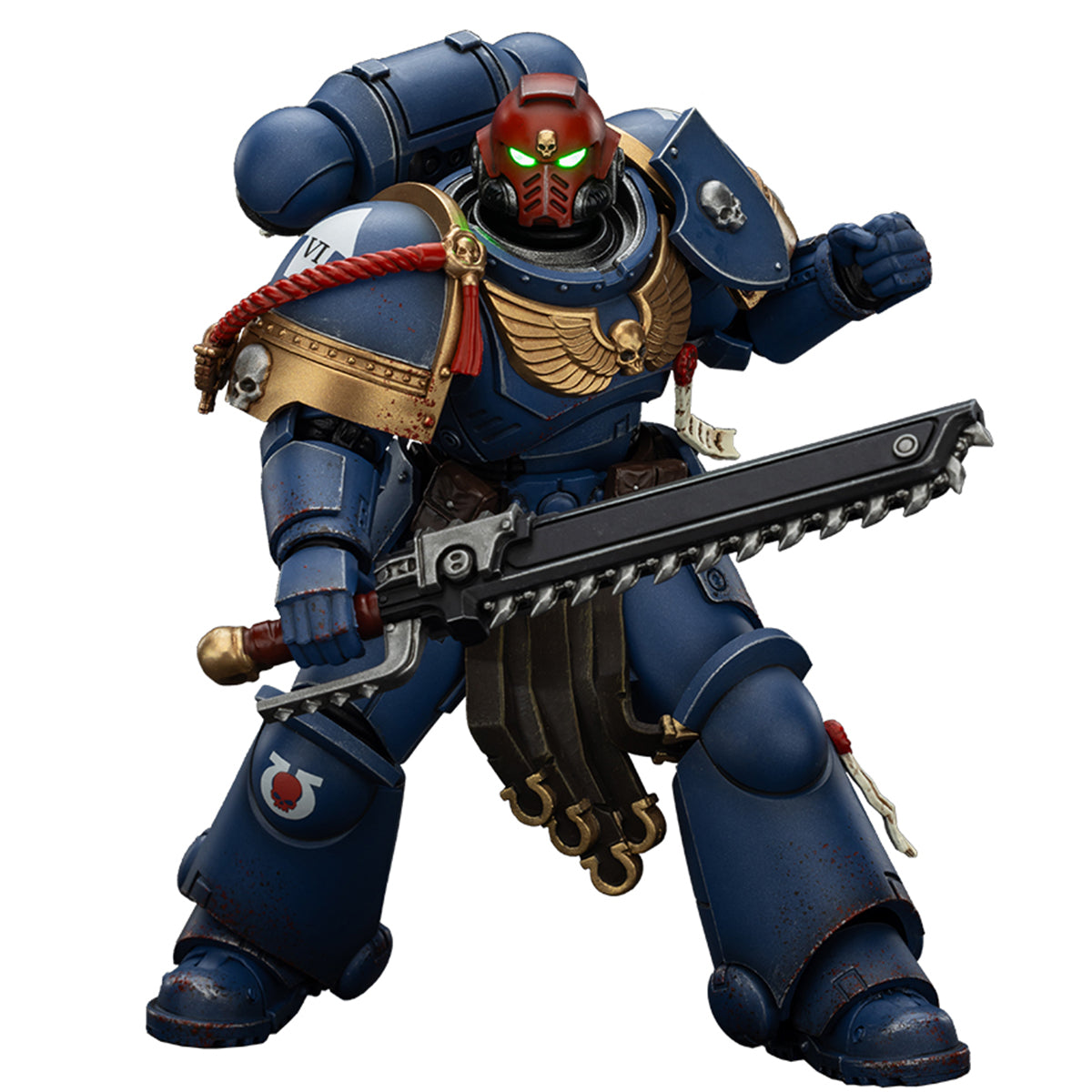 (Only Shipped to the US) JOYTOY Warhammer 40,000 Ultramarines Sergeant Gadriel-Collectors Edition 1/18 Action Figure