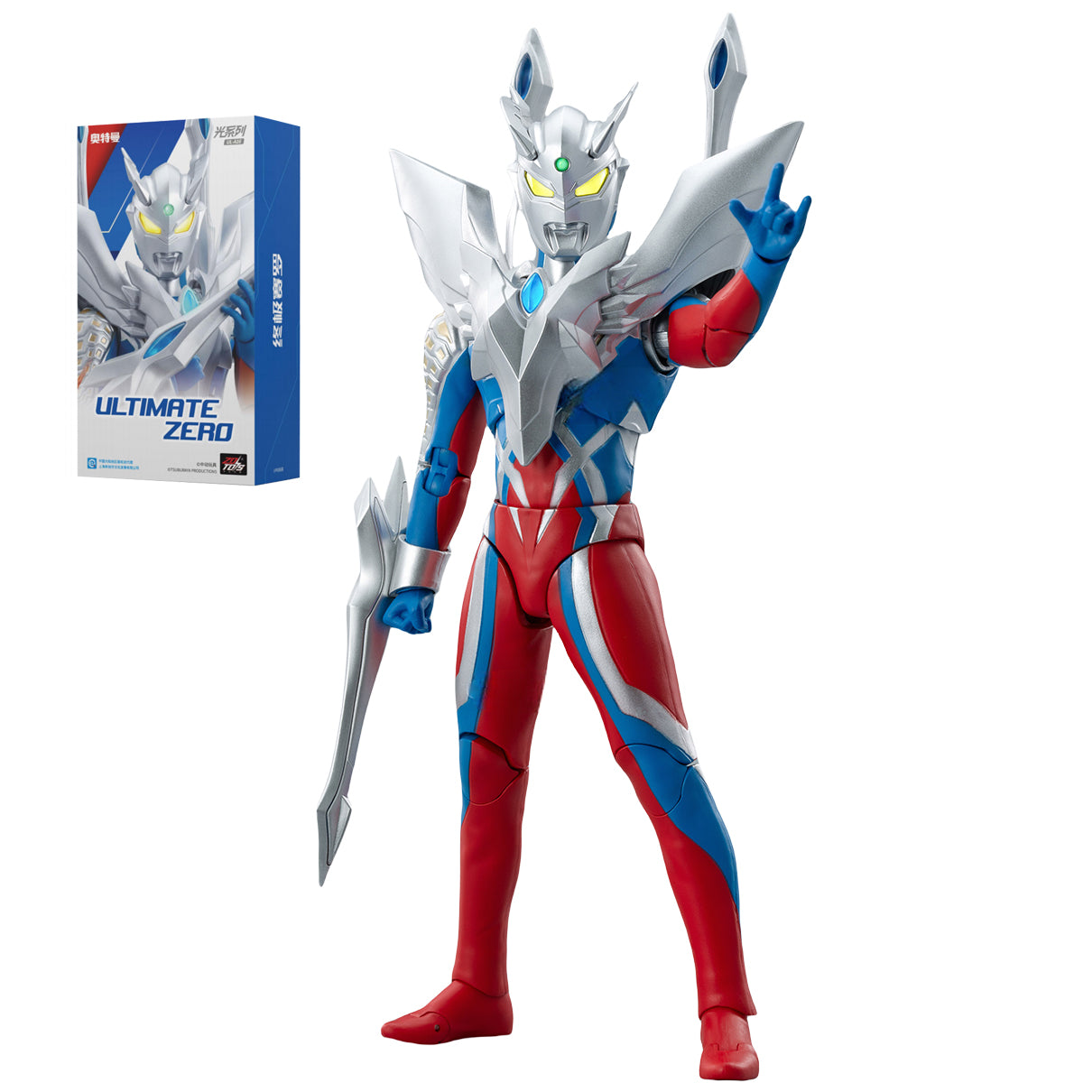 ZD Toys, Ultimate Zero Ultraman UL-A16, Action Figures