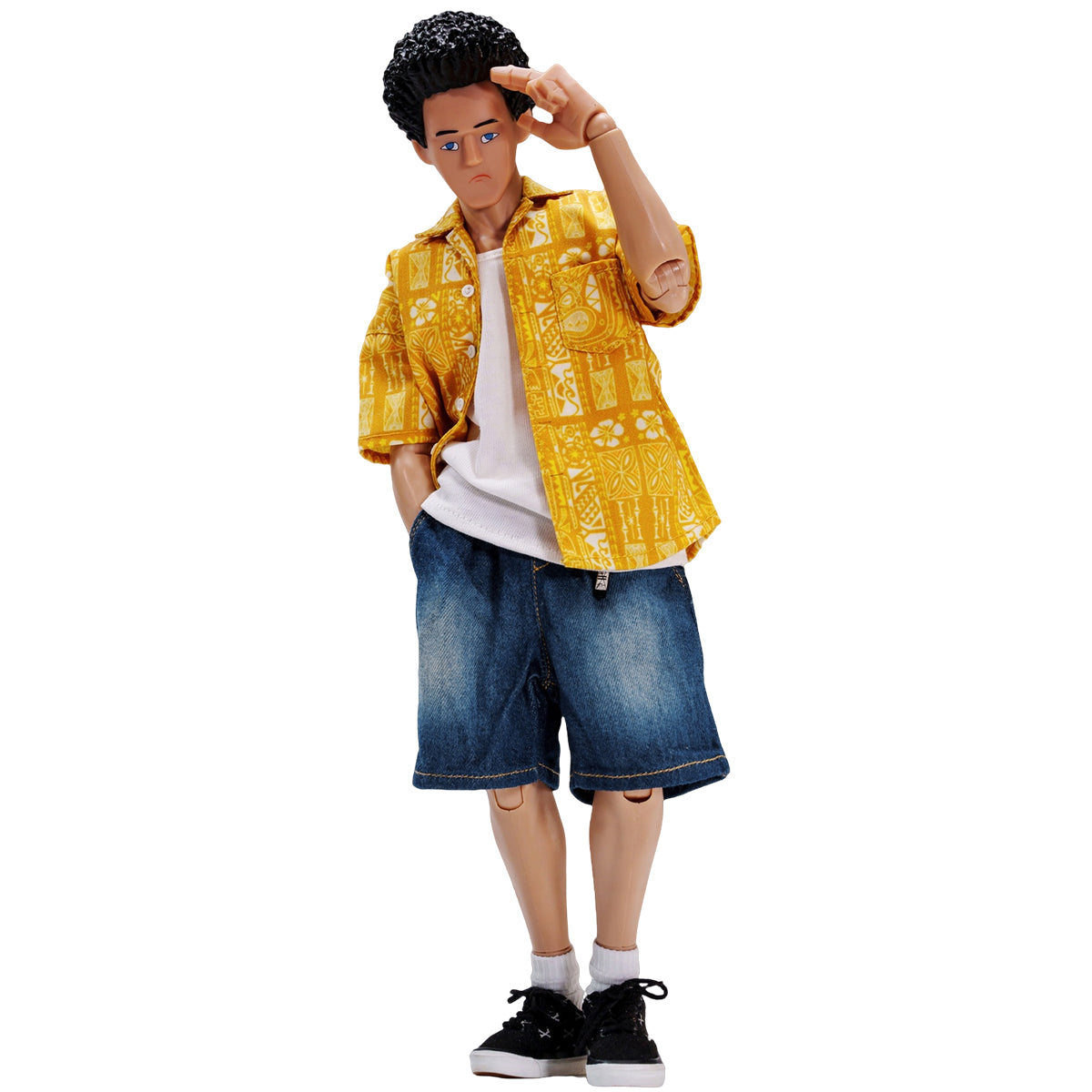 TrickyMan12 Fashion Figure Set - Hawaiian Shirt Outfit Set 1/6 Scale Action Figure