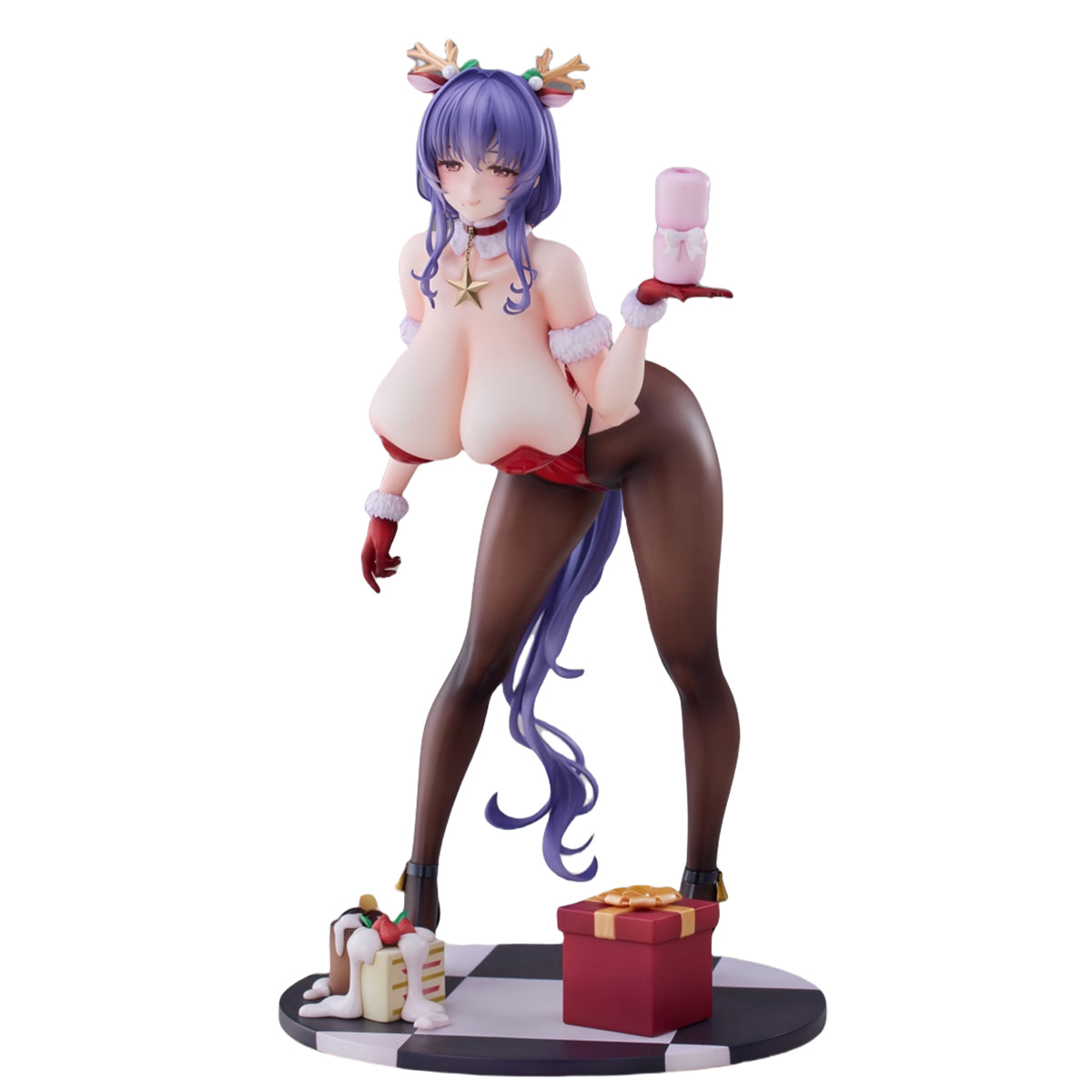 PinkMango, Succubus Homestay Sakimai Shiori Christmas Costume, Art Anime Statue