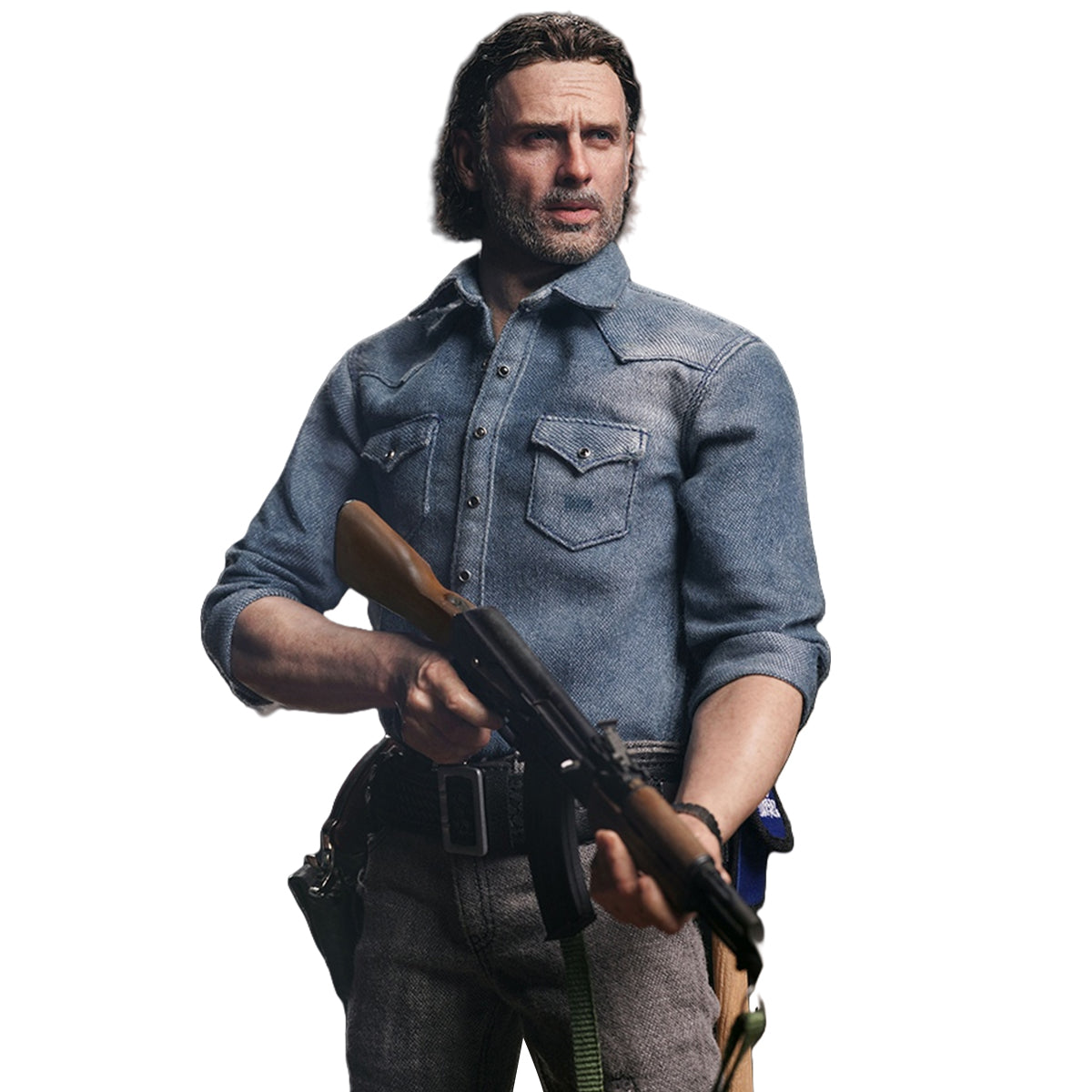 INART The Walking Dead Season 8 Negan Smith & Rick Grimes 1/6 Scale Action Figure