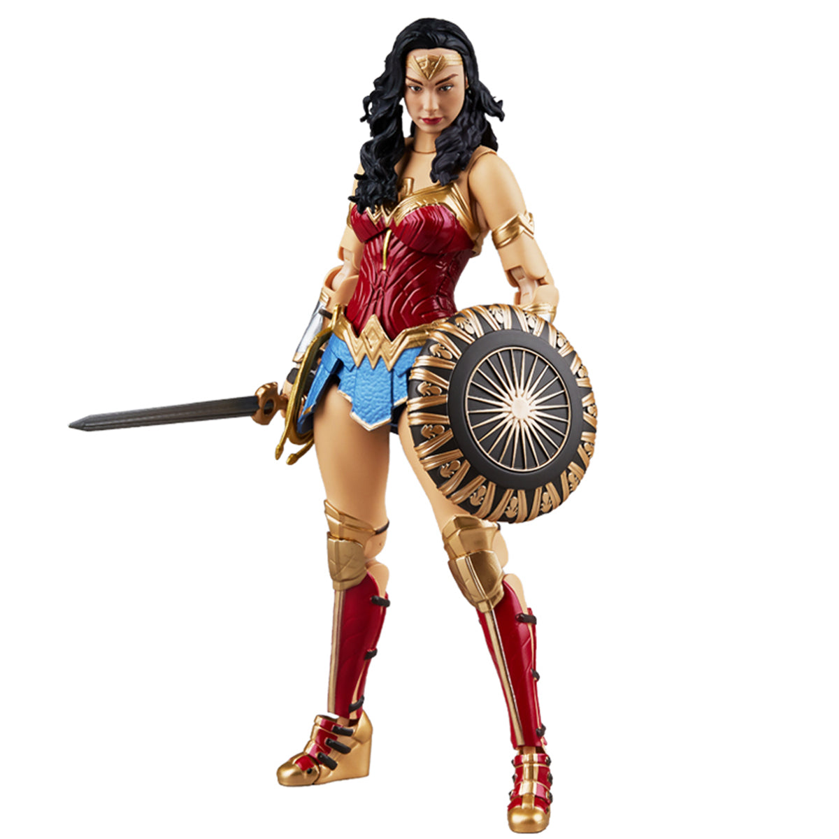 Coffret complet Fondjoy : Figurine miniature d'action Miraculous Woman à l'échelle 1/9