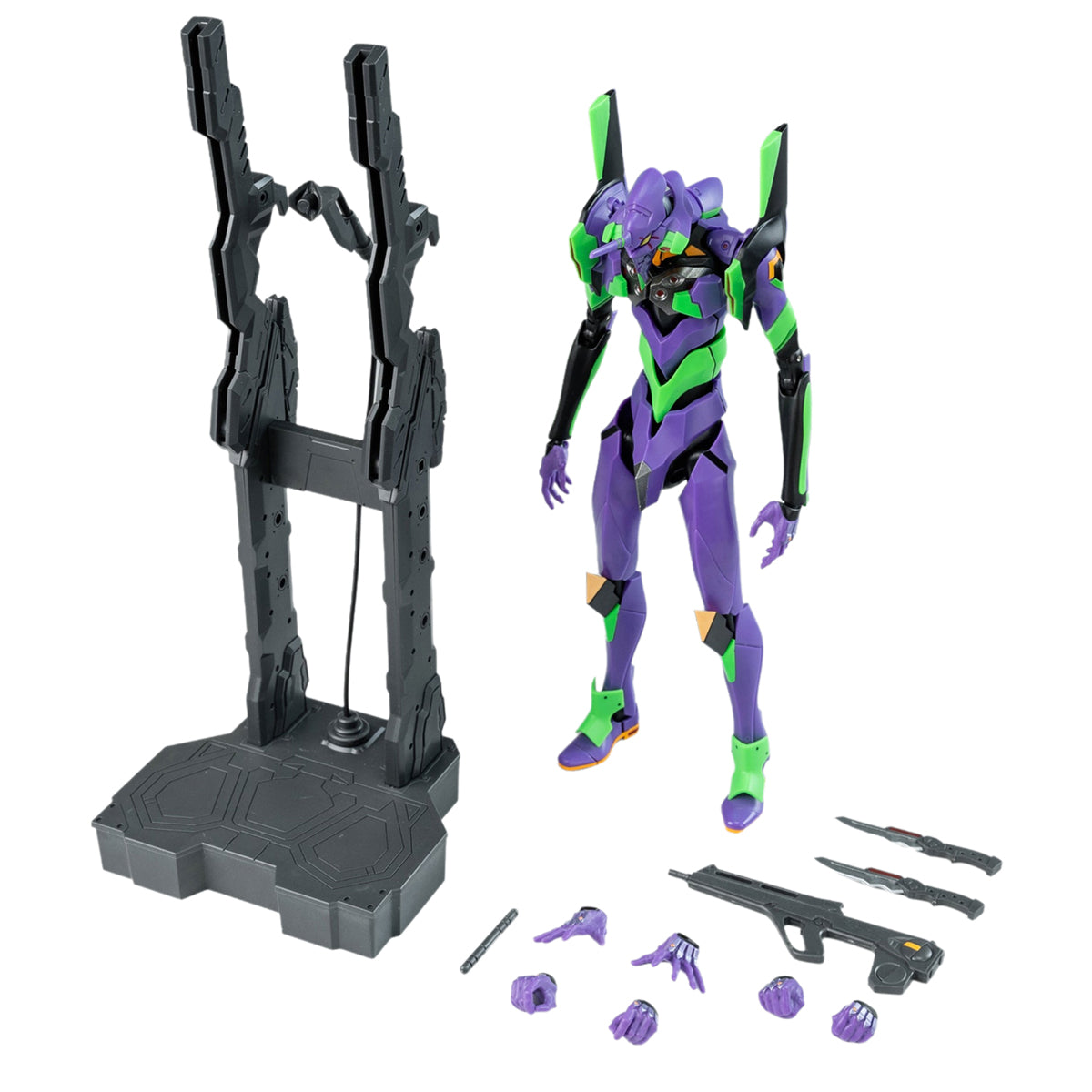 YOLOPARK New Century Evangelion EVA-01 Unit AMK Series Glue-Free Assembly Model Kit