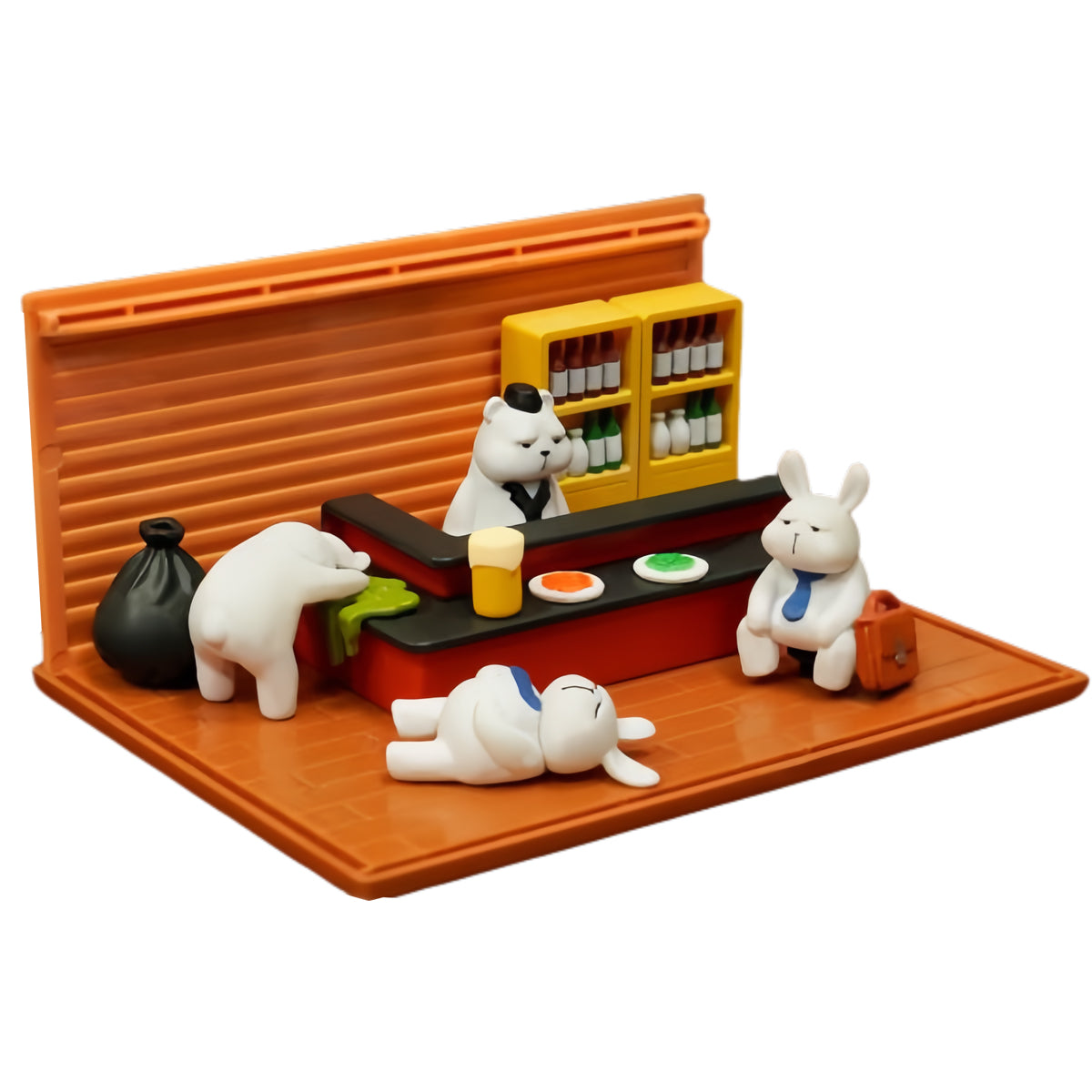 TOYS ALLIANCE Monday Bruce Pocket Series Lzakaya Mini Box After-work Drinks & I Don’t Want To Go To Work Today Either
