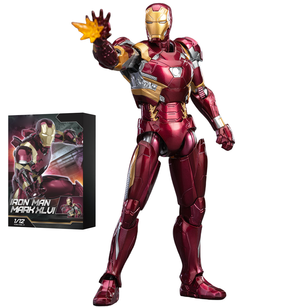 Fondjoy 1/12 Iron Man MK46 Assembly Model Kits