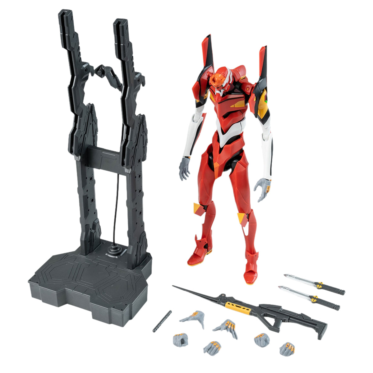 YOLOPARK New Century Evangelion EVA-02 Unit AMK Series Glue-Free Assembly Model Kit