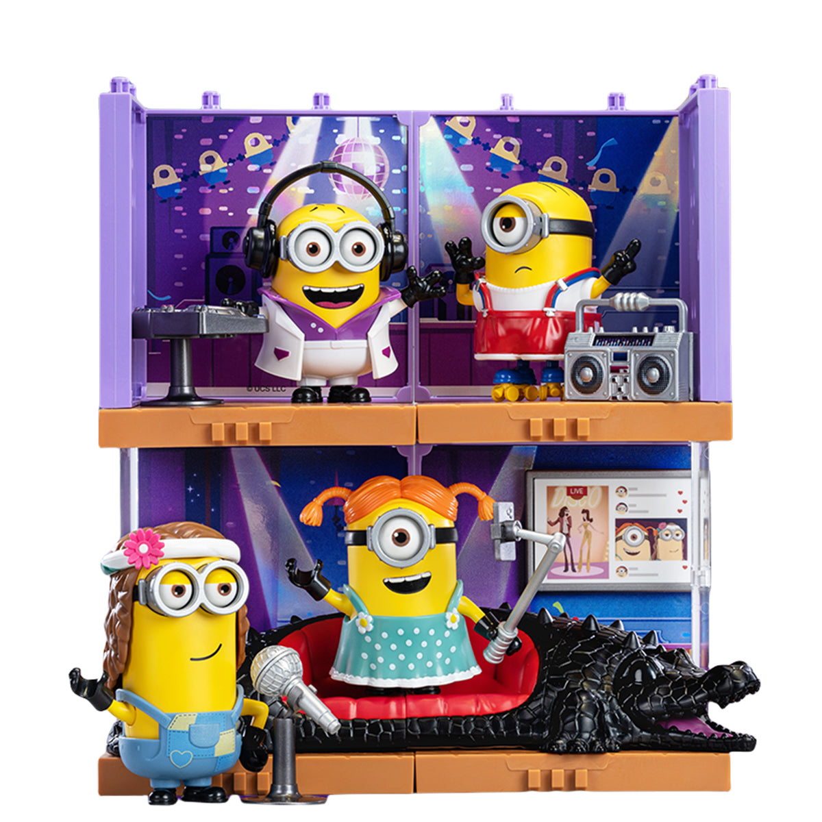 BLOKEES Series 2: Magic Version Minion Partner Phil DJ/Kevin Singer/Stuart Dancer/Carl Streamer Model Kit