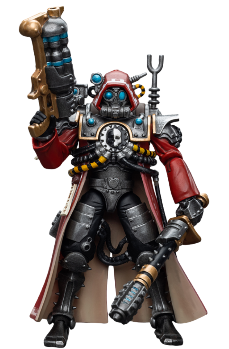 JoyToy 40K Figurine de collection : Adeptus Mechanicus Skitarii Ranger Alpha Figurines d'action à l'échelle 1/18 JT7844 (Ranger Alpha)