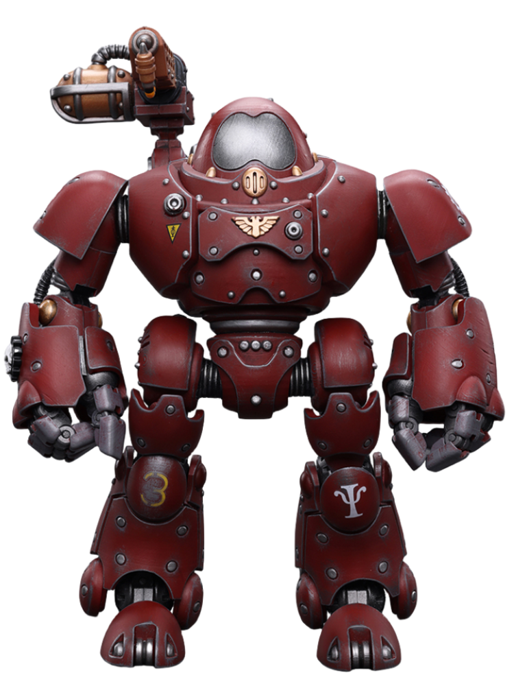 JoyToy Warhammer 40K Figurine à collectionner : Adeptus Mechanicus Kastelan Robot avec combustion incendiaire à l'échelle 1:18