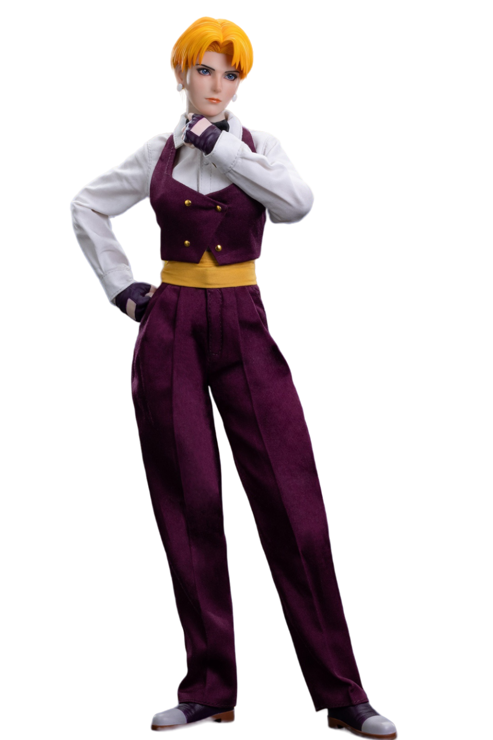 ゲームキャラクター Tunshi Studio Genesis EMEN1/6 KOF KING Tunshi Studio The King Of Fighters '97 – King 1/6 Scale Action Figure