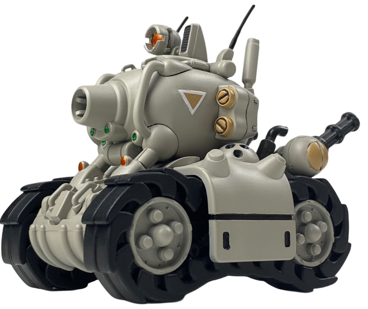 Kits de modelos de plástico: Metal Slug X: Tanque, mecha, figuras de acción coleccionables estilo anime