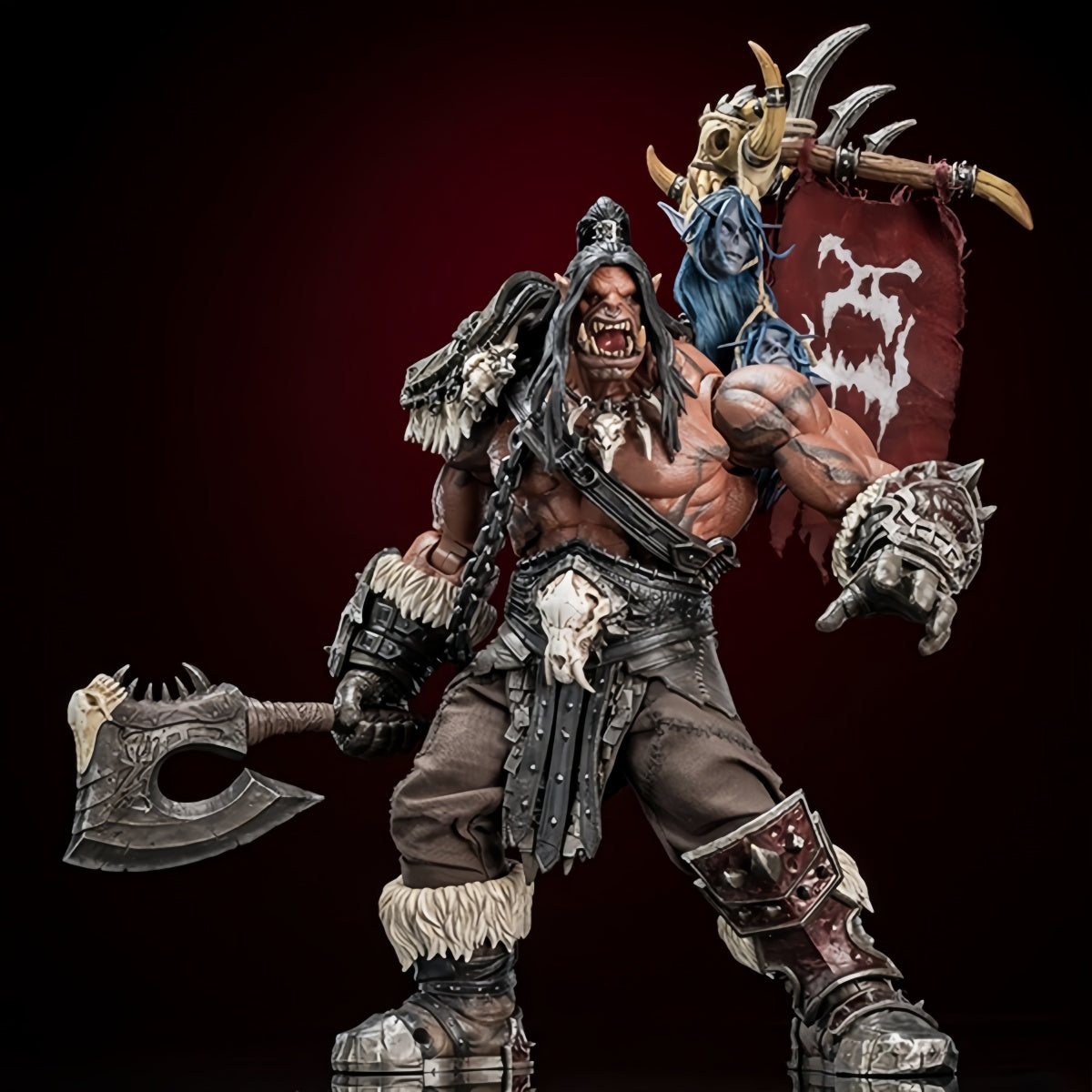 Hero toys Tribal War Song Great Chieftain: Orc Warrior 1/10 Scale Action Figure