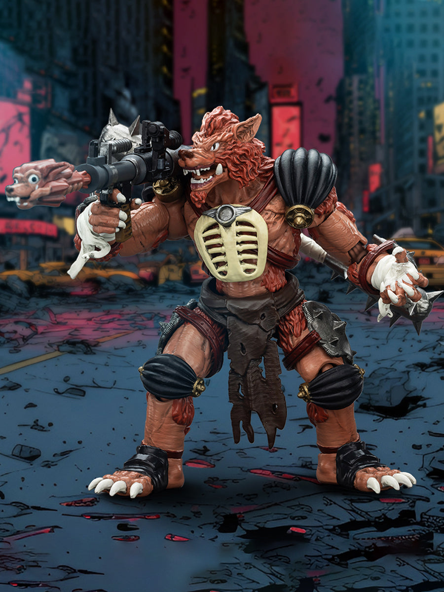 (Only Shipped to the US) JOYTOY TMNT-Rahzar 1/18 Scale Action Figure Comic Roles