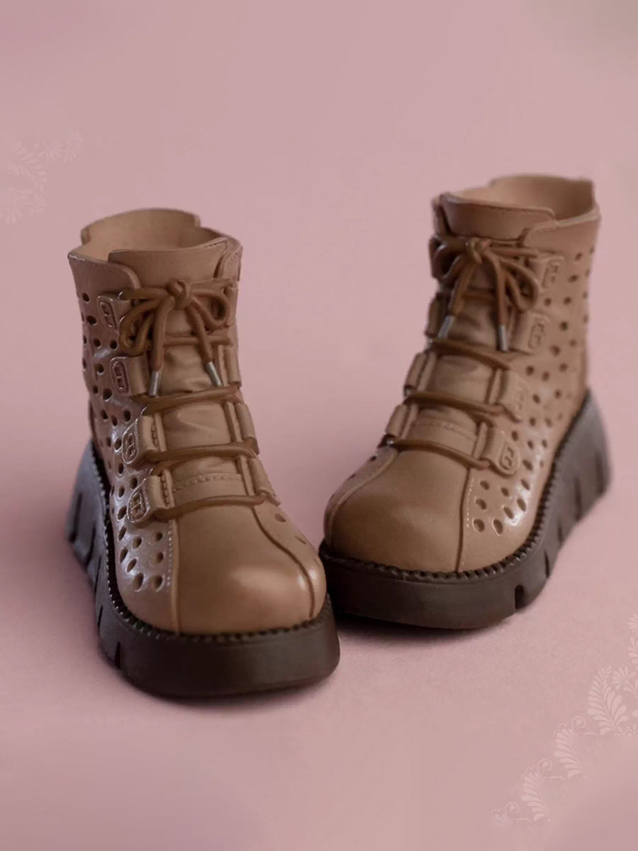 Worldbox Female White Martin Boots Shoes (GS001) 1/6 Scale Doll Accessory Fit Action Figure
