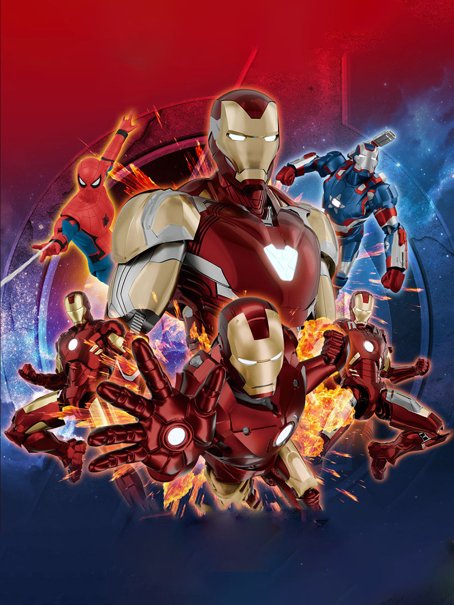 (Only Shipped to the US) Fondjoy Marvel The Infinity Saga Series MV25100 Set Box Blind Box Figure
