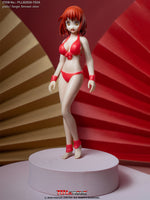 TBLeague, Seamless Steel Skeleton Female Eropean & Proportions/Anime/Asian Body Type with Head Sculpt, Action Figures Body