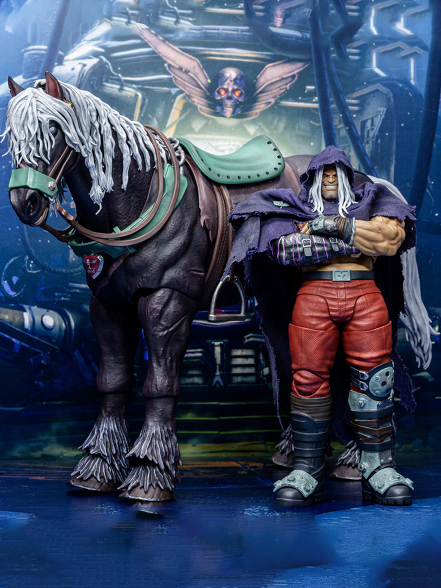 Storm Collectibles CPSF32 Street Fighter 6 M. Bison & Rocinante 1/12 Scale Action Figure