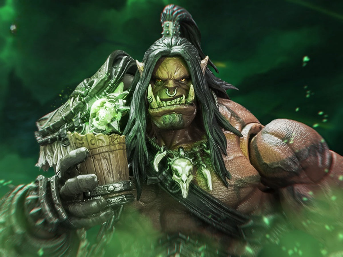 Hero toys Tribal War Song Great Chieftain: Orc Warrior 1/10 Scale Action Figure