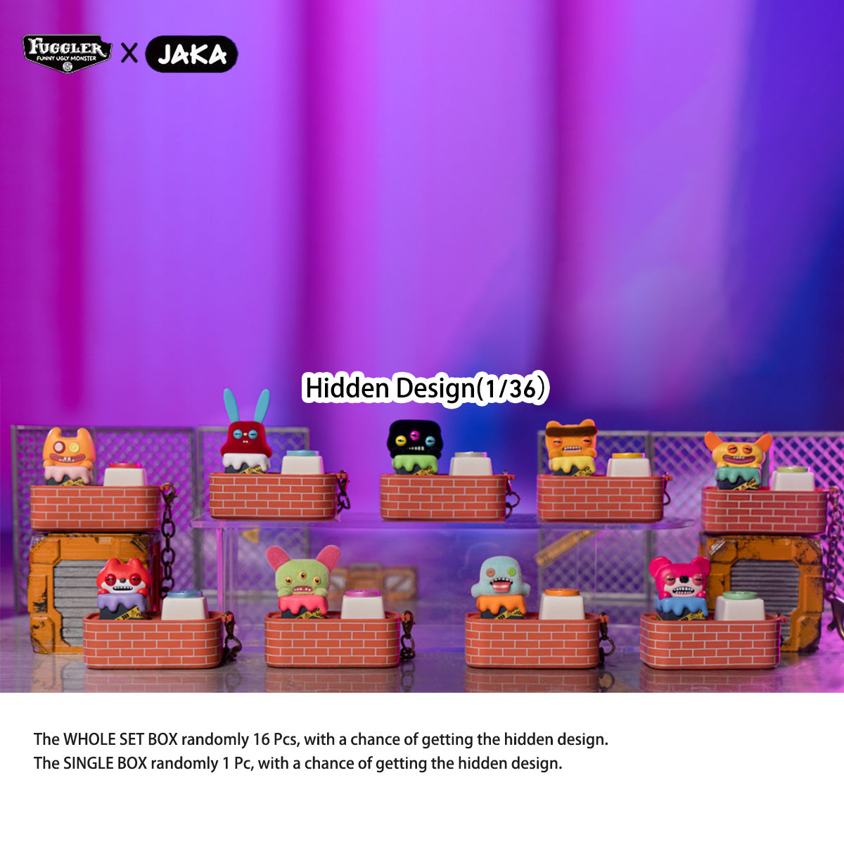 Fuggler Laboratory Escape Plan Series Mechanical Keyboard Blind Box