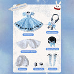 GooMooPlay Escape Alice Clothes Set (GM-B-008) 1/6 Scale 12-Inch Female Action Figure Clothing Accessories