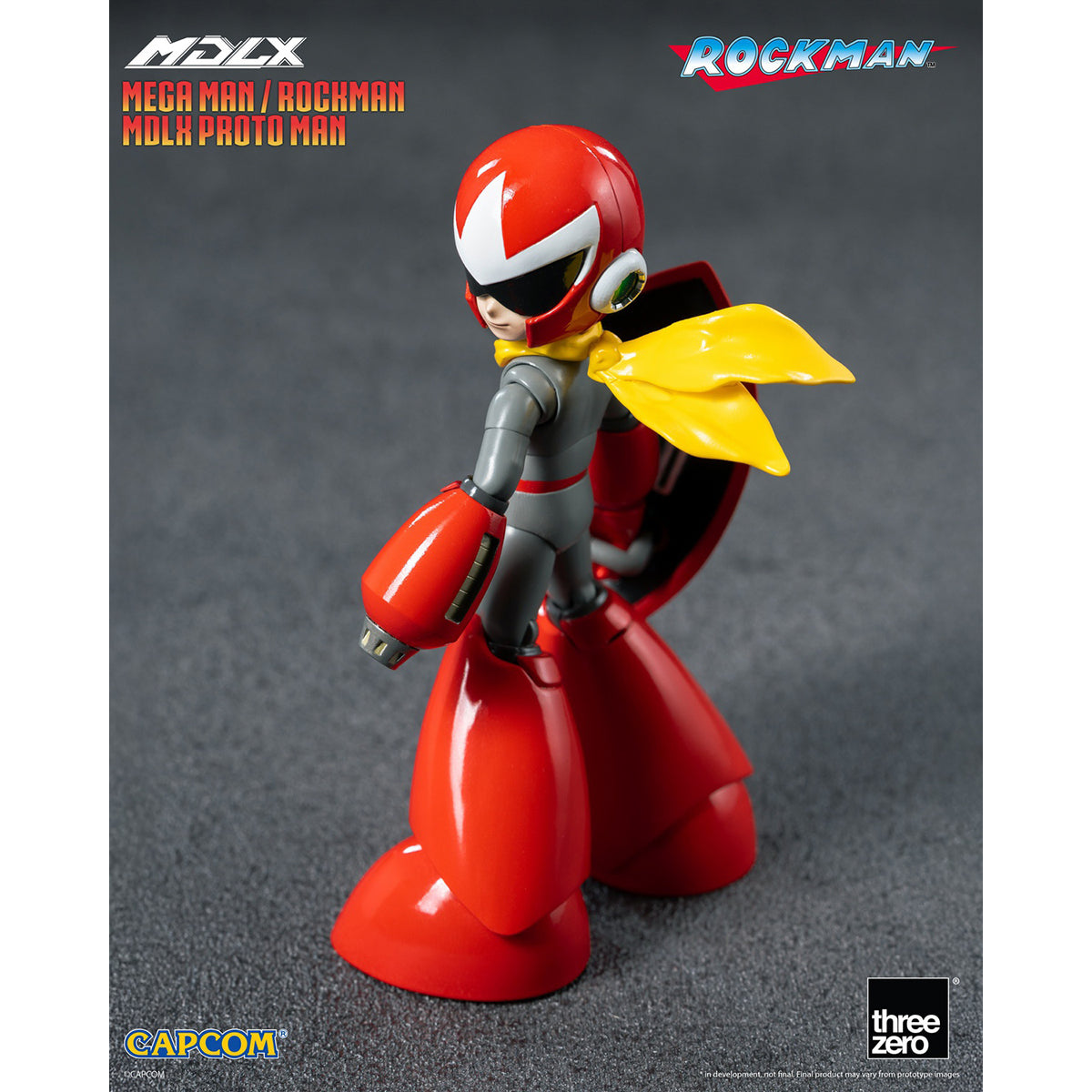 Threezero Rockman / Mega Man MDLX Proto Man 3Z09890A0 Action Figure