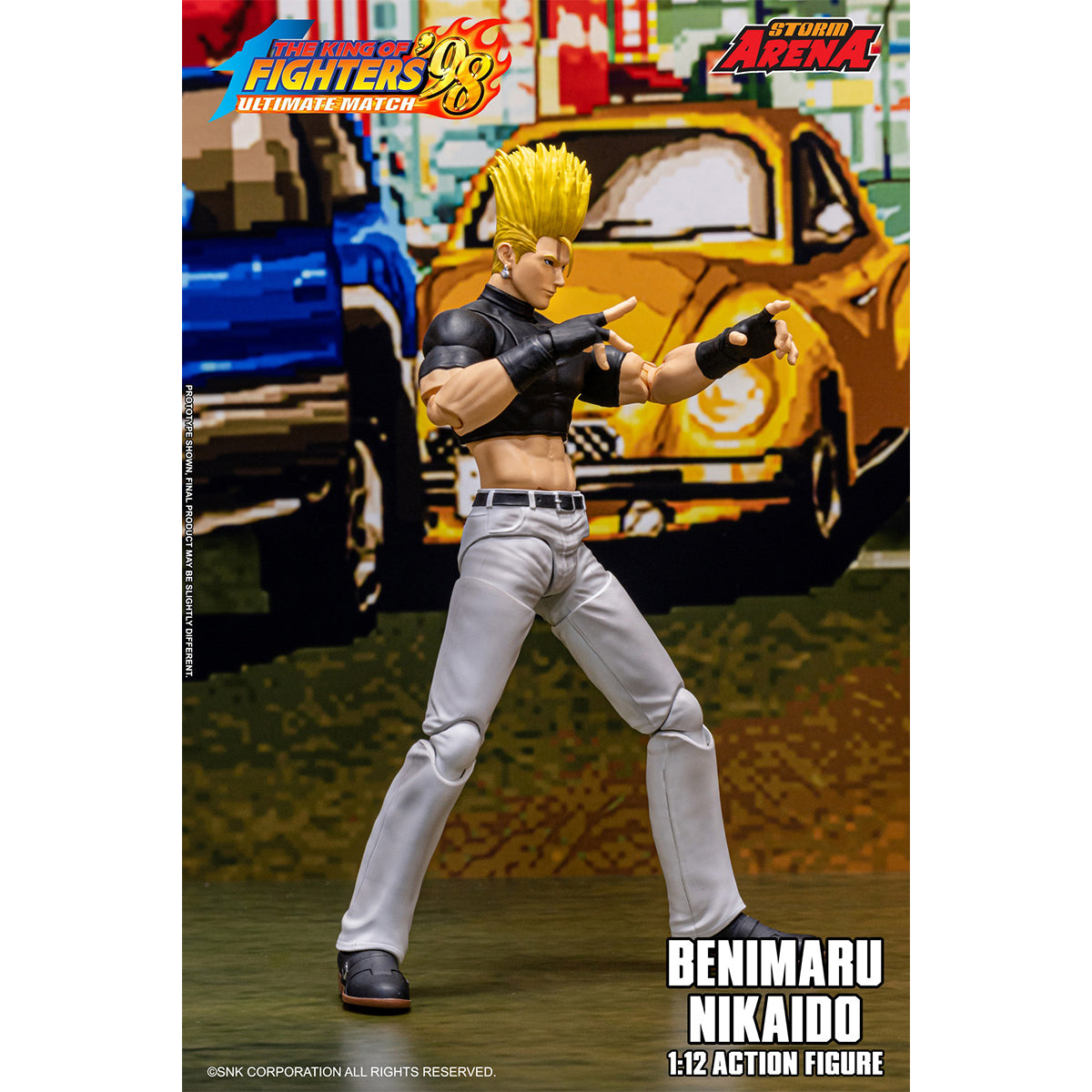 Storm Collectibles The King Of Fighters'98 UM KFSA01 Benimaru Nikaido Storm Arena KFSA02 Goro Daimon Storm Arena KFSA03 Kyo Kusanagi Storm Arena 1/12 Scale Action Figure