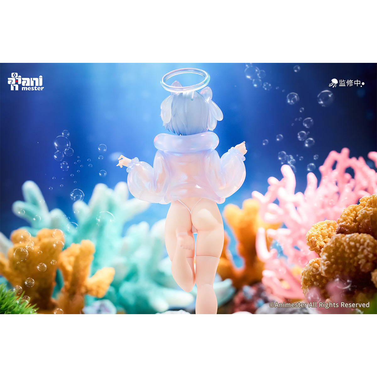 Animester Jellyfish Girl Shizuku Ruru 1/7 Scale Art Statue