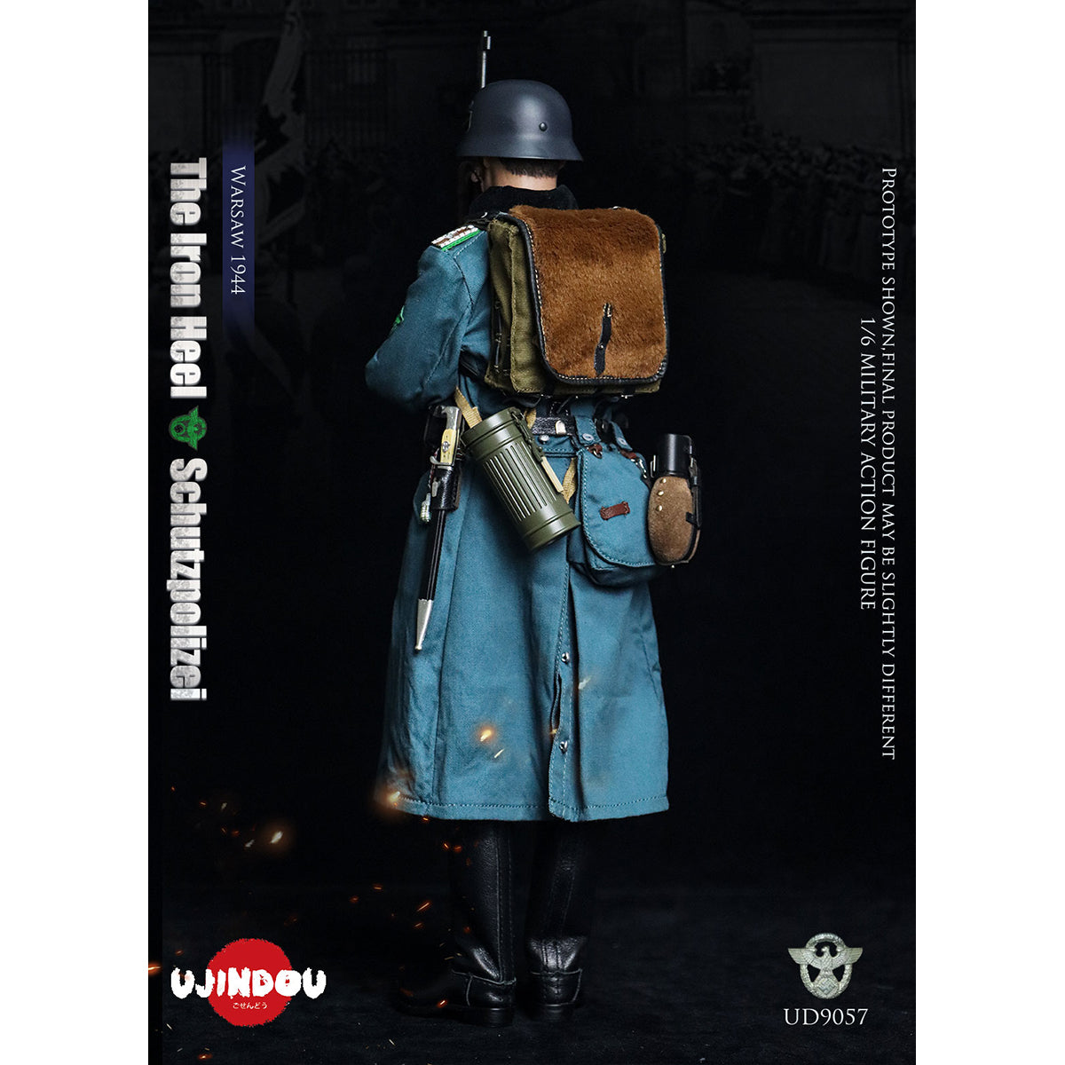 UJINDOU UD9057 The Iron Heel-WWII German Schutzpolizei Warsaw 1944 1/6 Scale Action Figure