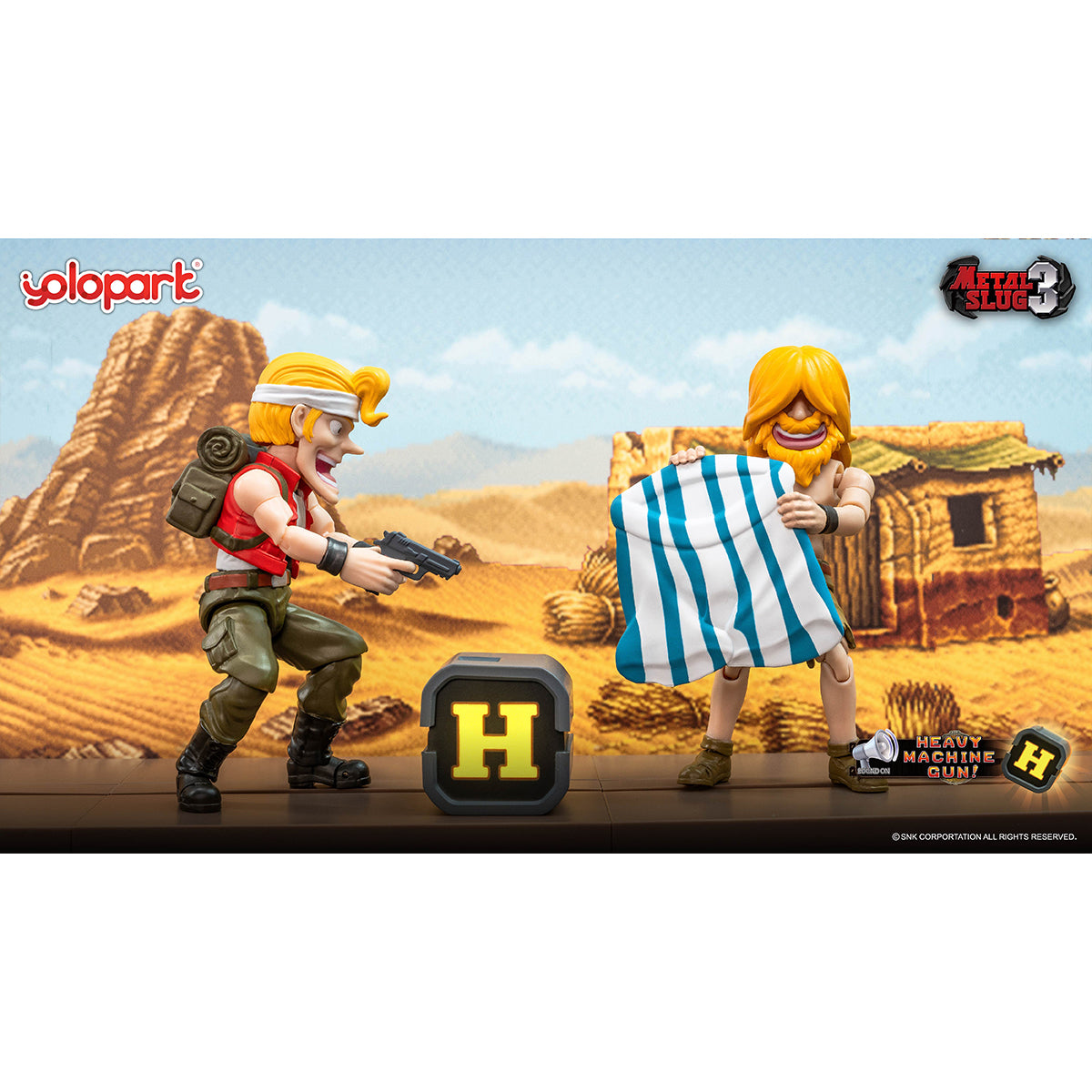 Yolopark AMK MINI Pro Metal Slug 3 Wave 1 Assembly Model Kits