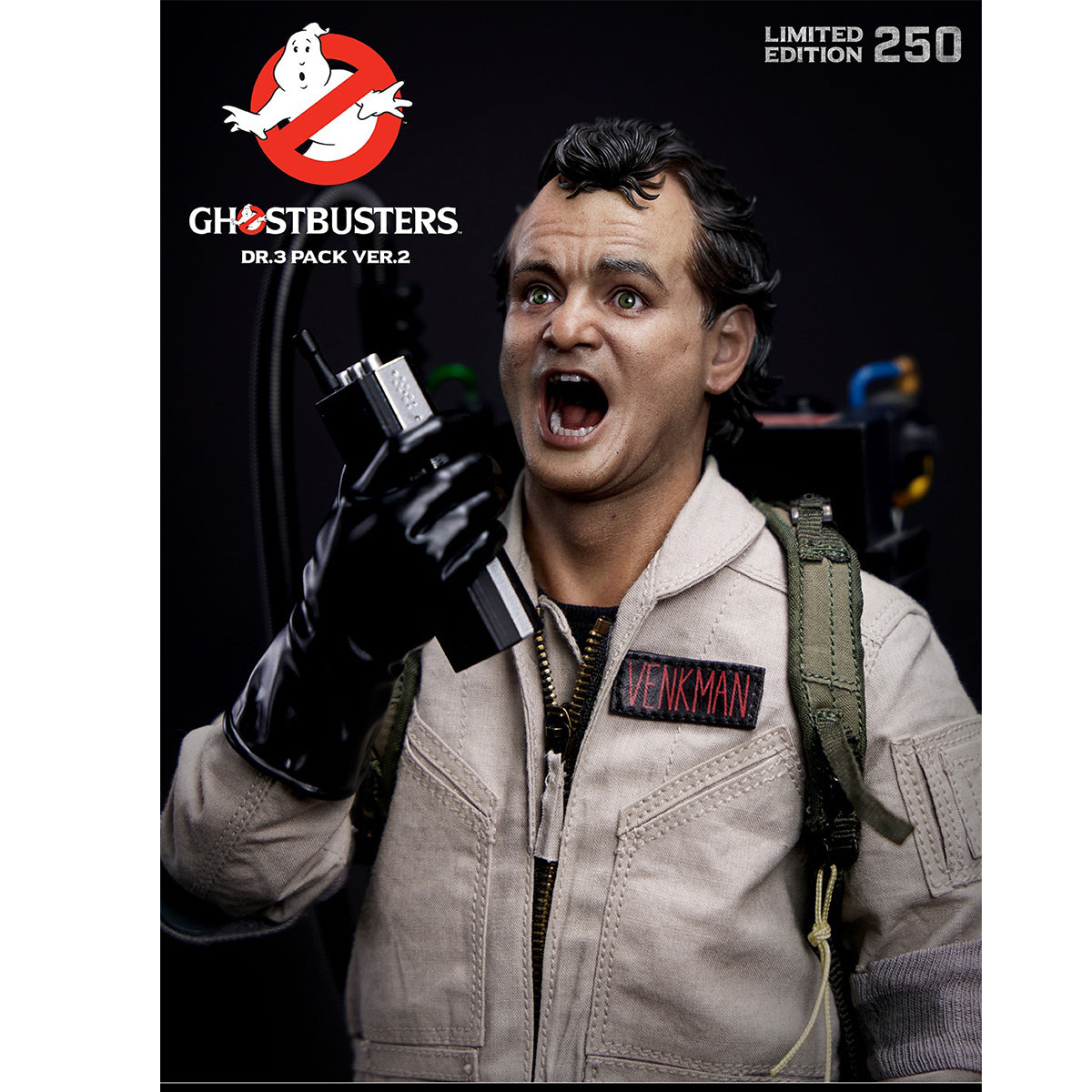 Blitzway, Ghostbusters 1984, Winston Zeddemore/Dr. Egon Spengler/Dr. Raymond Stantz/Dr. Peter Venkman, Single Pack ver.2, 1/6 Scale Action Figure